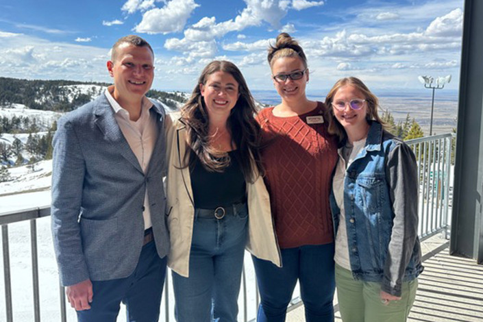 The Spence team at the Legal Assistants of Wyoming Convention